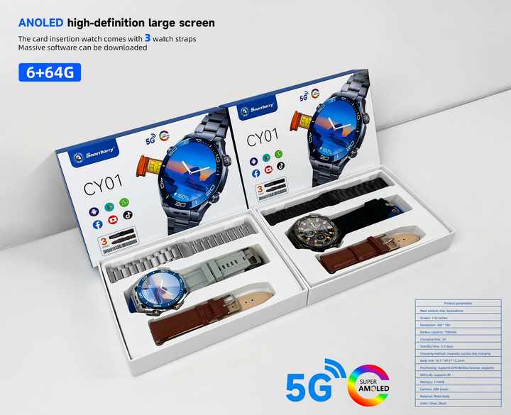 SMARTBARRY  5G CY01 SMART WATCH