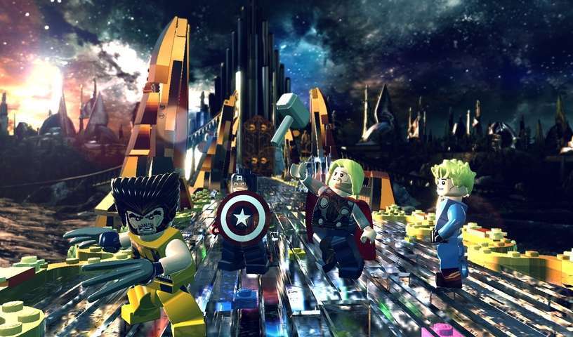 LEGO MARVEL SUPER HEROES PS4 CD