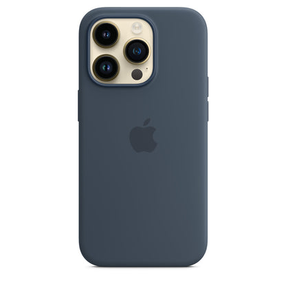 IPHONE 14 PRO SILICONE CASE STORM BLUE MPTF3ZM/A
