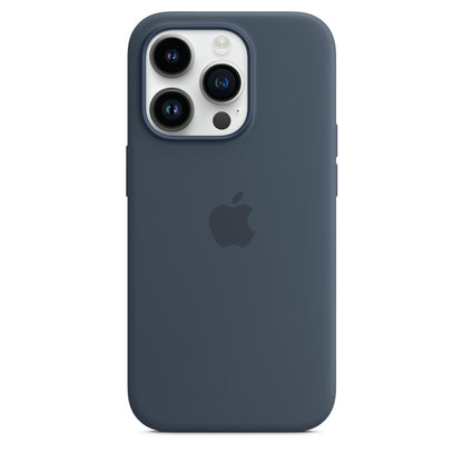IPHONE 14 PRO SILICONE CASE STORM BLUE MPTF3ZM/A
