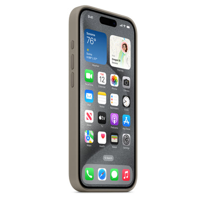 IPHONE 15 PRO SILICONE CASE WITH MAGSAFE CLAY MT1E3FE/A