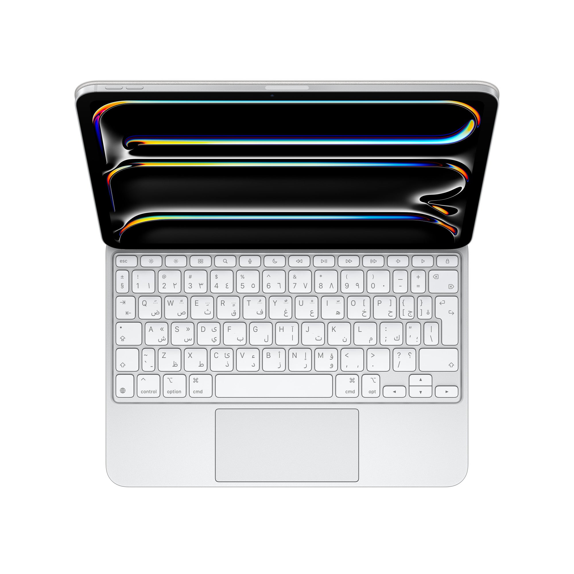 MAGIC KEYBOARD IPAD PRO 11-INCH M4-ARABIC WHITE  MWR03AB/A