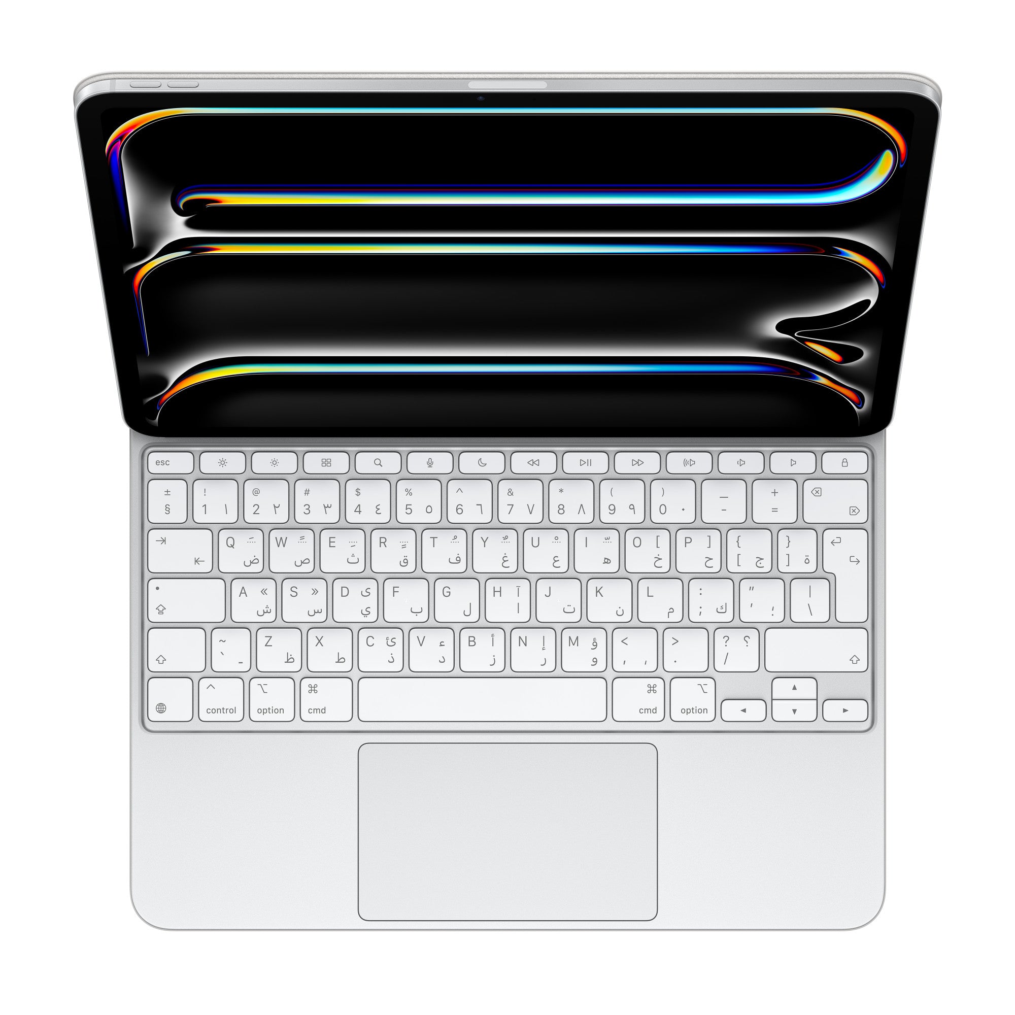 MAGIC KEYBOARD IPAD PRO 13-INCH M4 - ARABIC WHITE MWR43AB/A