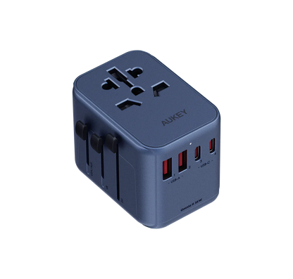 AUKEY MINIMA TRAVEL MATE UNIVERSAL ADAPTER WITH USB PORT