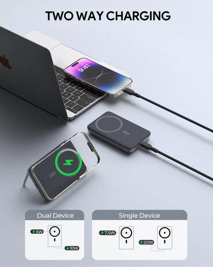 AUKEY WIRLESS POWER BANK 6700 MAH
