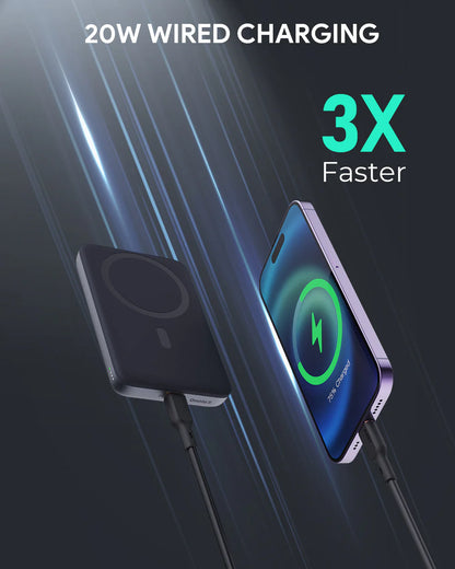 AUKEY WIRLESS POWER BANK 6700 MAH