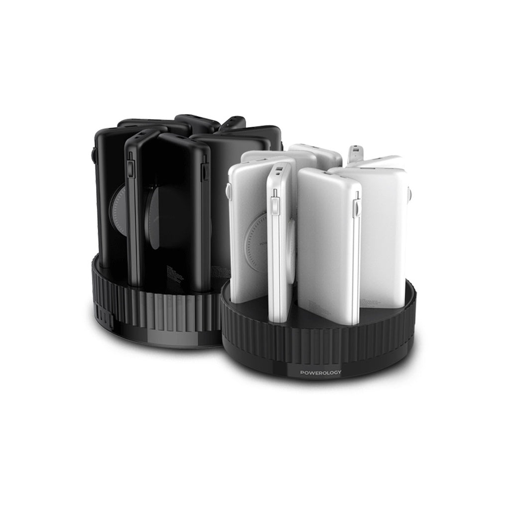POWEROLOGY 8 IN 1 WIRELESS POWER STATION 10000 MAH PD20W