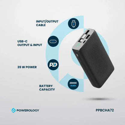 POWEROLOGY POWERBANK 10000 MAH