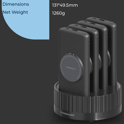 POWEROLOGY 4 IN 1 STATION 10000MAH PD 100W QC