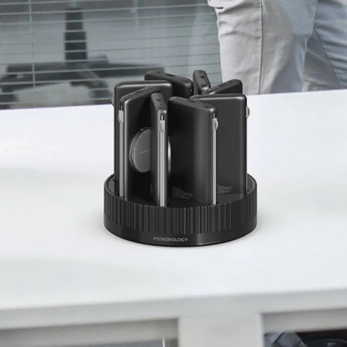 POWEROLOGY 8 IN 1 WIRELESS POWER STATION 10000 MAH PD20W
