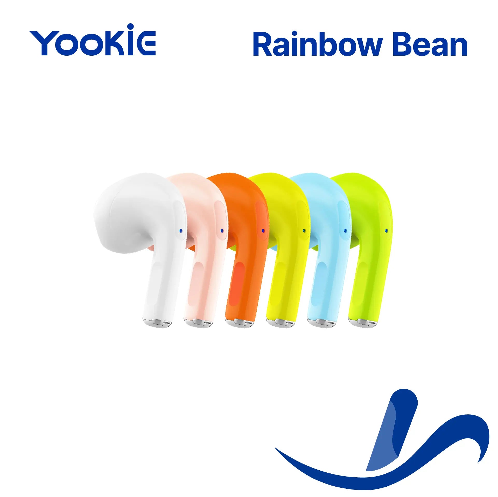 YOOKIE RAINBOW BEAN EARBUDN TWS SPECIAL EDITION