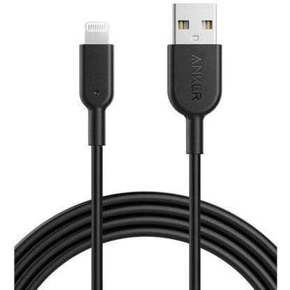 كابل أنكر A8434H12 باور لاين II USB إلى لايتنينج بطول 3 أمتار، أسود