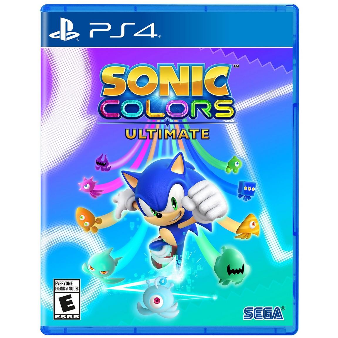 SONIC COLOURS PS4 CD