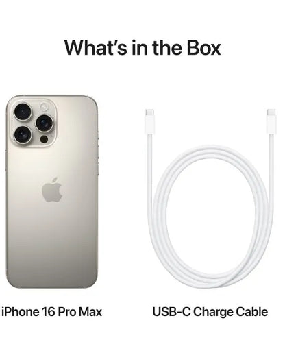 APPLE IPHONE 16 PROMAX 1TB NATURAL TITANIUM