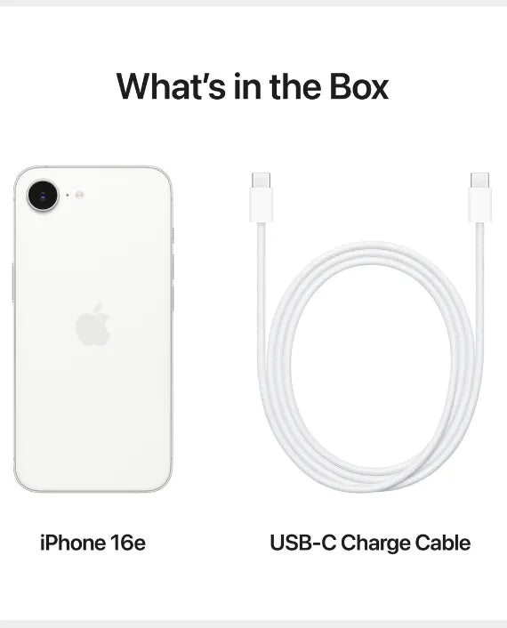 APPLE IPHONE 16E 256 GB WHITE