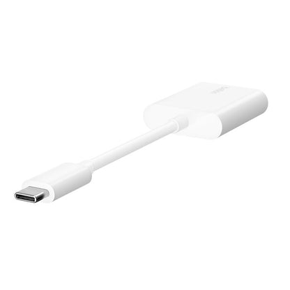 محول صوت وشاحن USB-C من BELKIN ROCKSTAR F7U081BTWH