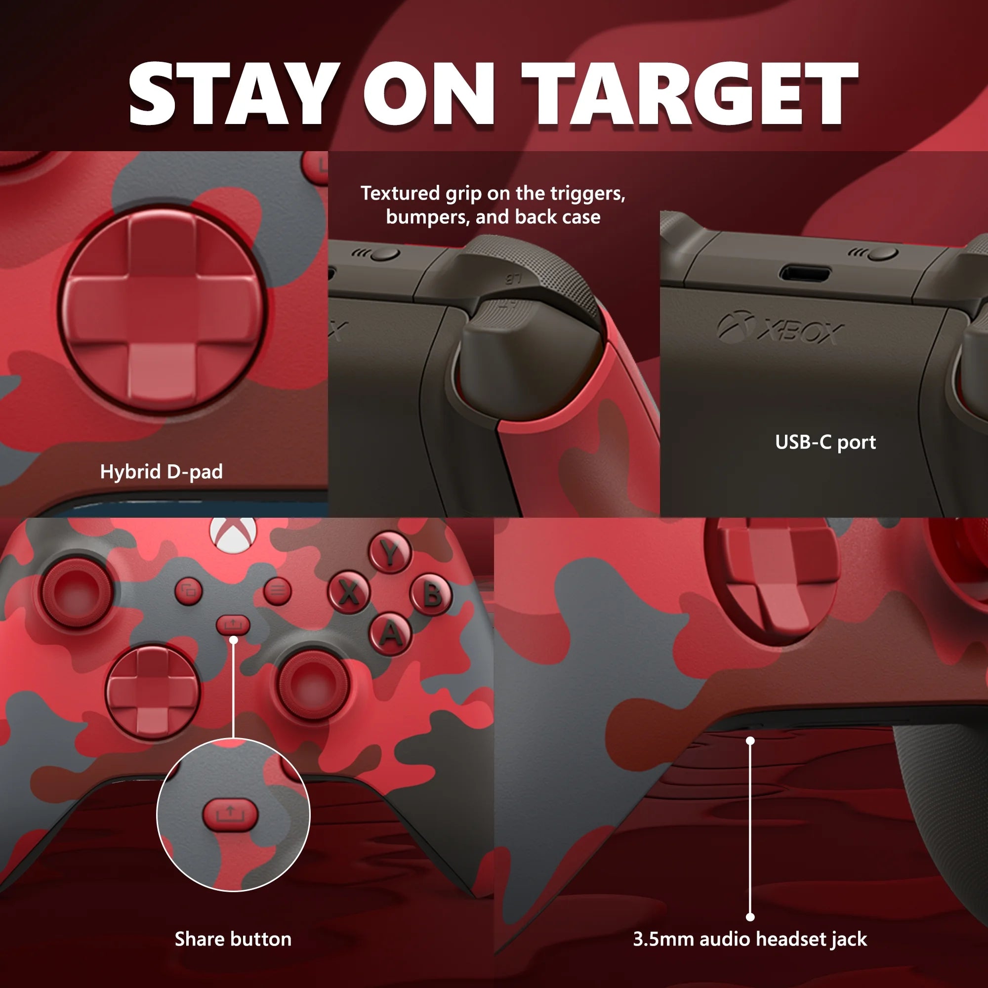 XBOX CONTROLLER DAYSTRIKE CAMO