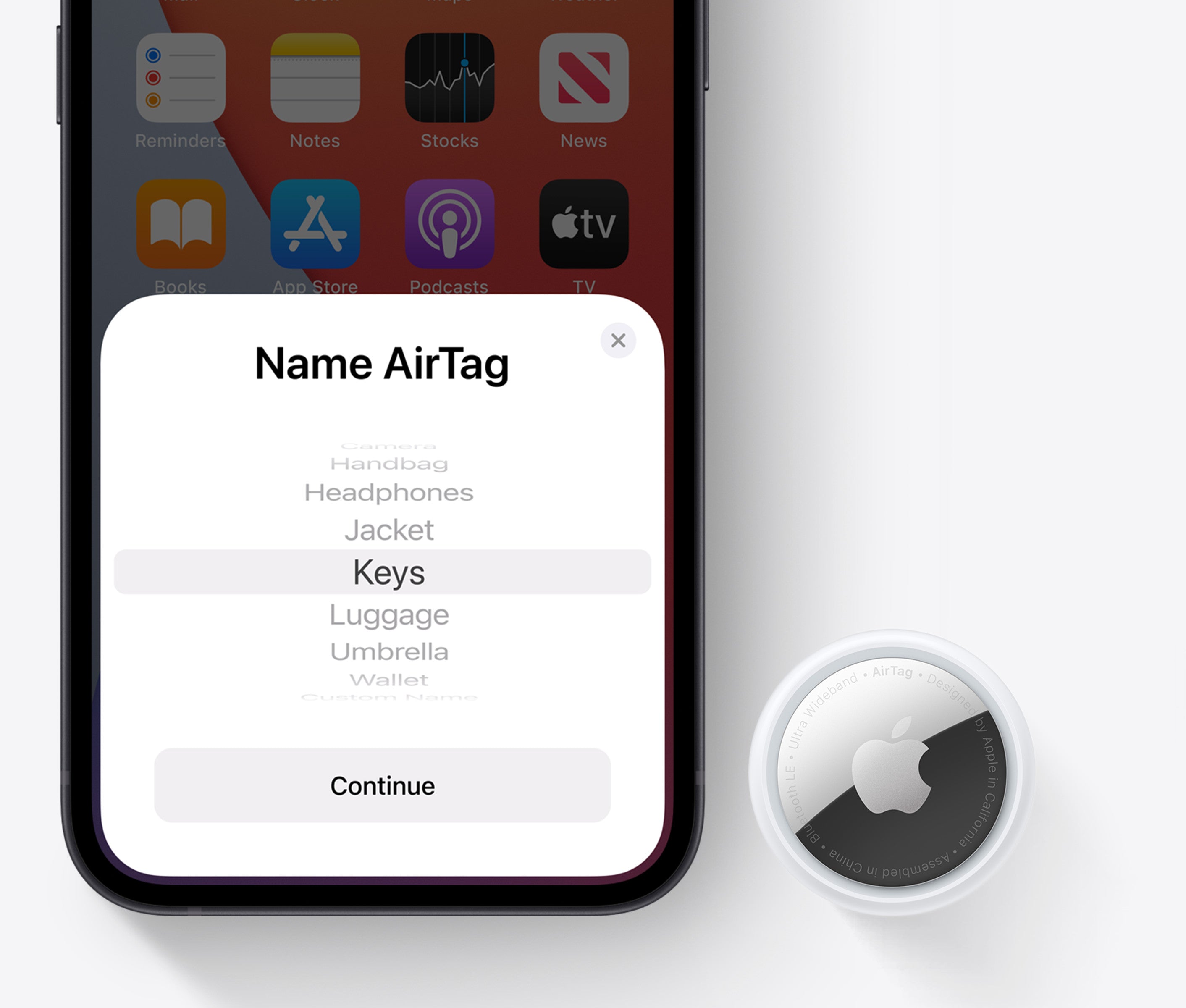 عبوة واحدة من أجهزة Airtag MX532ZM/A