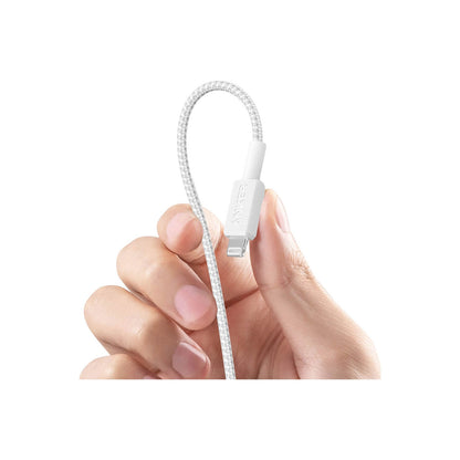 ANKER A81B5H21 322 USB-C TO LIGHTNING CABLE (3FT) WHITE