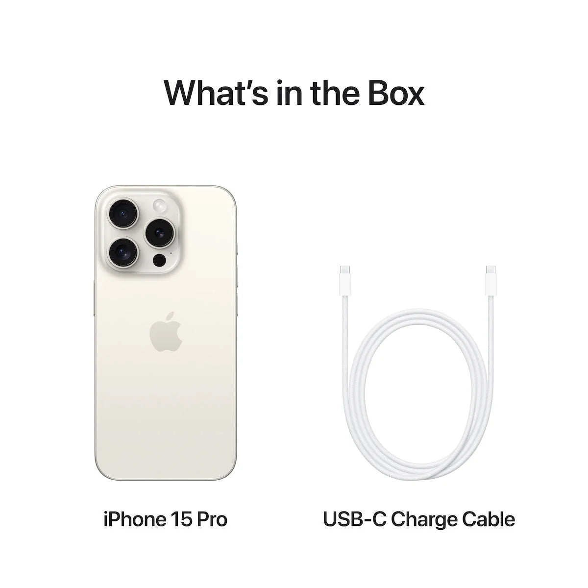 iPhone 15 Pro White Titanium 512GB