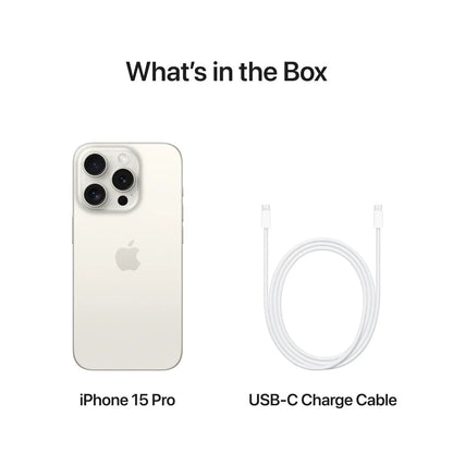 iPhone 15 Pro White Titanium 512GB