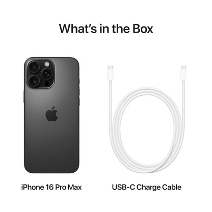Apple iPhone 16 Pro Max Black Titanium 1TB