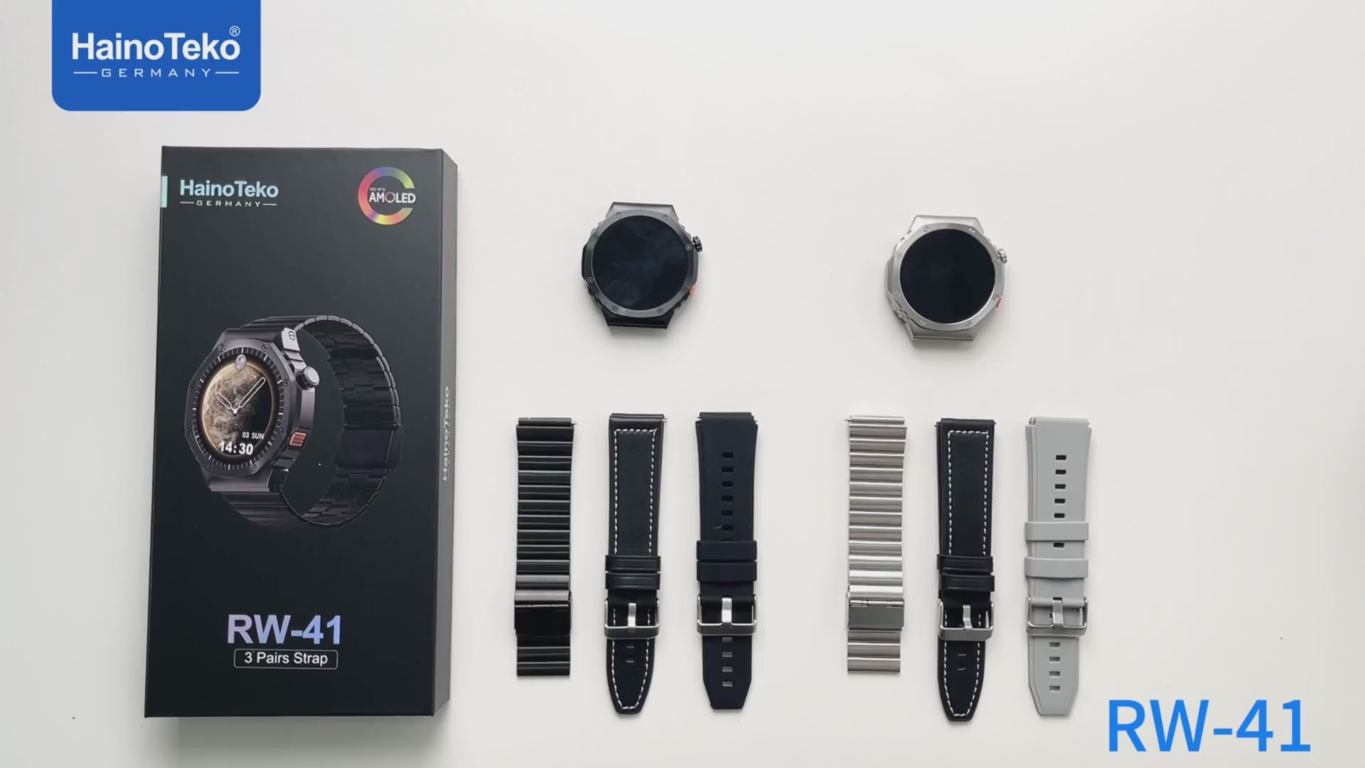 تحميل الفيديو: HAINOTEKO RW 41  SMART WATCH
