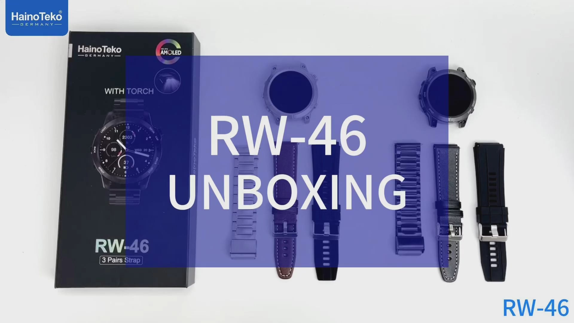 HAINOTEKO RW 46  SMART WATCH