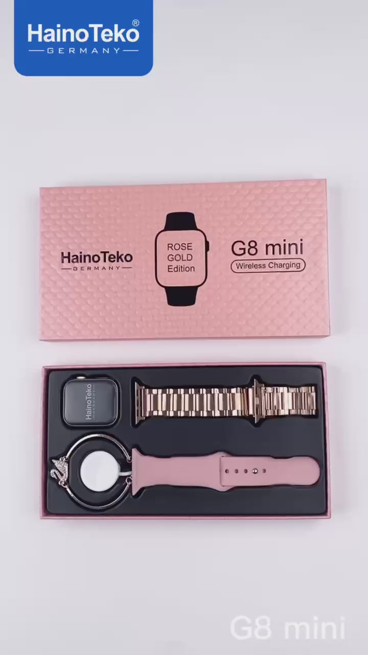 تحميل الفيديو: HAINOTEKO G8 MINI SMART WATCH