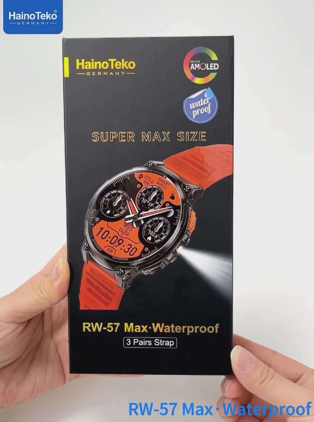 HAINOTEKO RW 57 MAX SMART WATCH