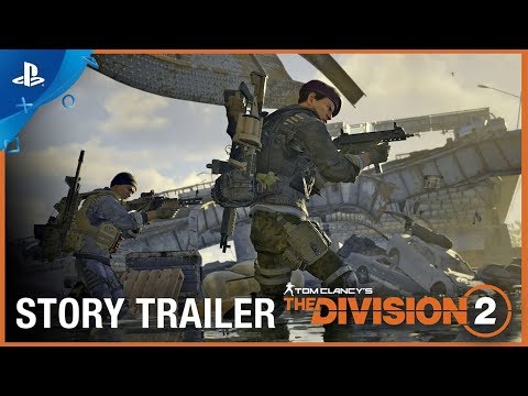 TOM CLANCY'S THE DIVISION 2 PS4 CD