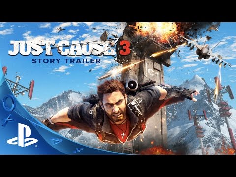 JUST CAUSE 3 PS4 CD