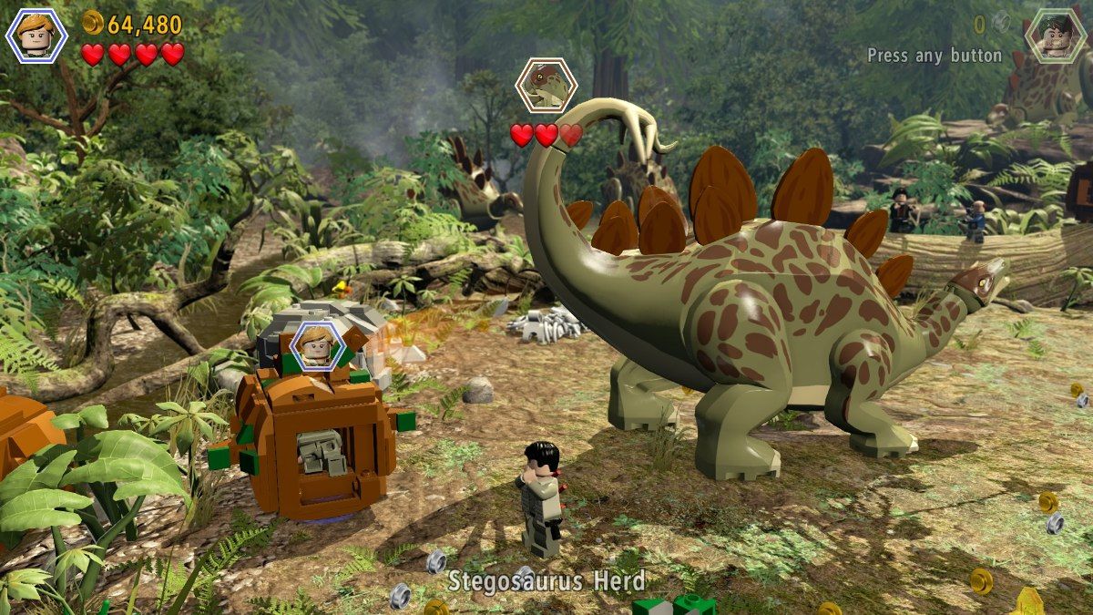 LEGO JURASSIC WORLD PS4 CD
