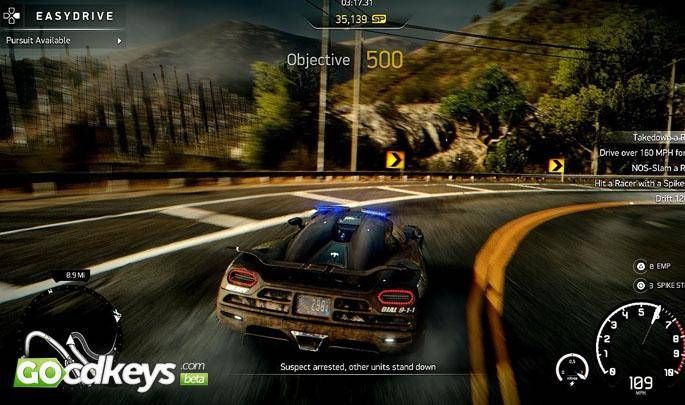 NEED FOR SPEED RIVAL PS4 CD
